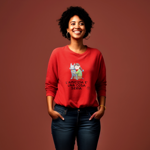 t-shirt-solidale-lamicizia-e-una-cosa-seria-manica-lunga-grafica-nera