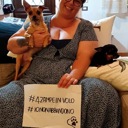 #4zampeinvolo 4 Zampe in Volo - No all'Abbandono