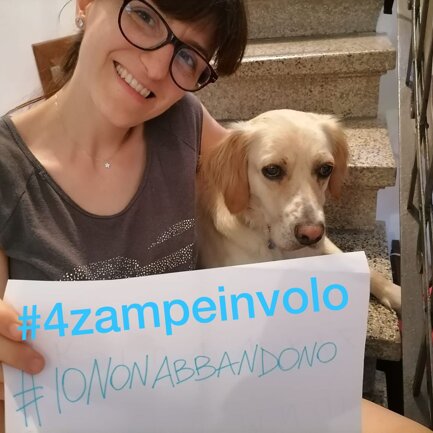 #4zampeinvolo 4 Zampe in Volo - No all'Abbandono