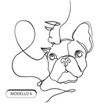 quadro-lineart-personalizzato-donna-e-cane-by-giulia-polizzano