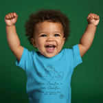 t-shirt-solidale-bambino-un-cuore-e-un-cuore-grafica-nera