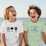 t-shirt-solidale-bambino-peace-love-dog-by-giulia-polizzano-grafica-nera