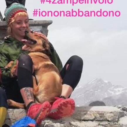 #4zampeinvolo 4 Zampe in Volo - No all'Abbandono