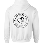 felpa-solidale-bambino-4-zampe-in-volo-grafica-nera