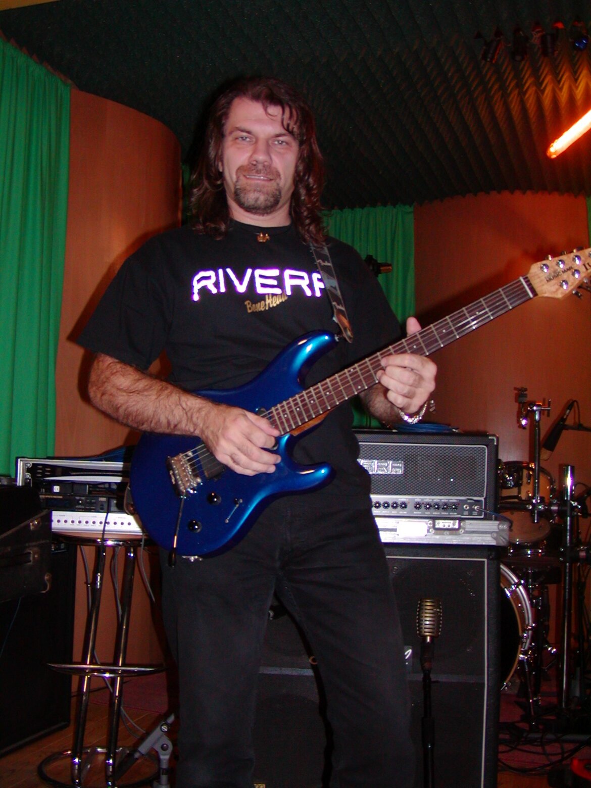 at Drumcode Studio Sesta Godano (SP) , during the session of the Paul Moss Album 2006