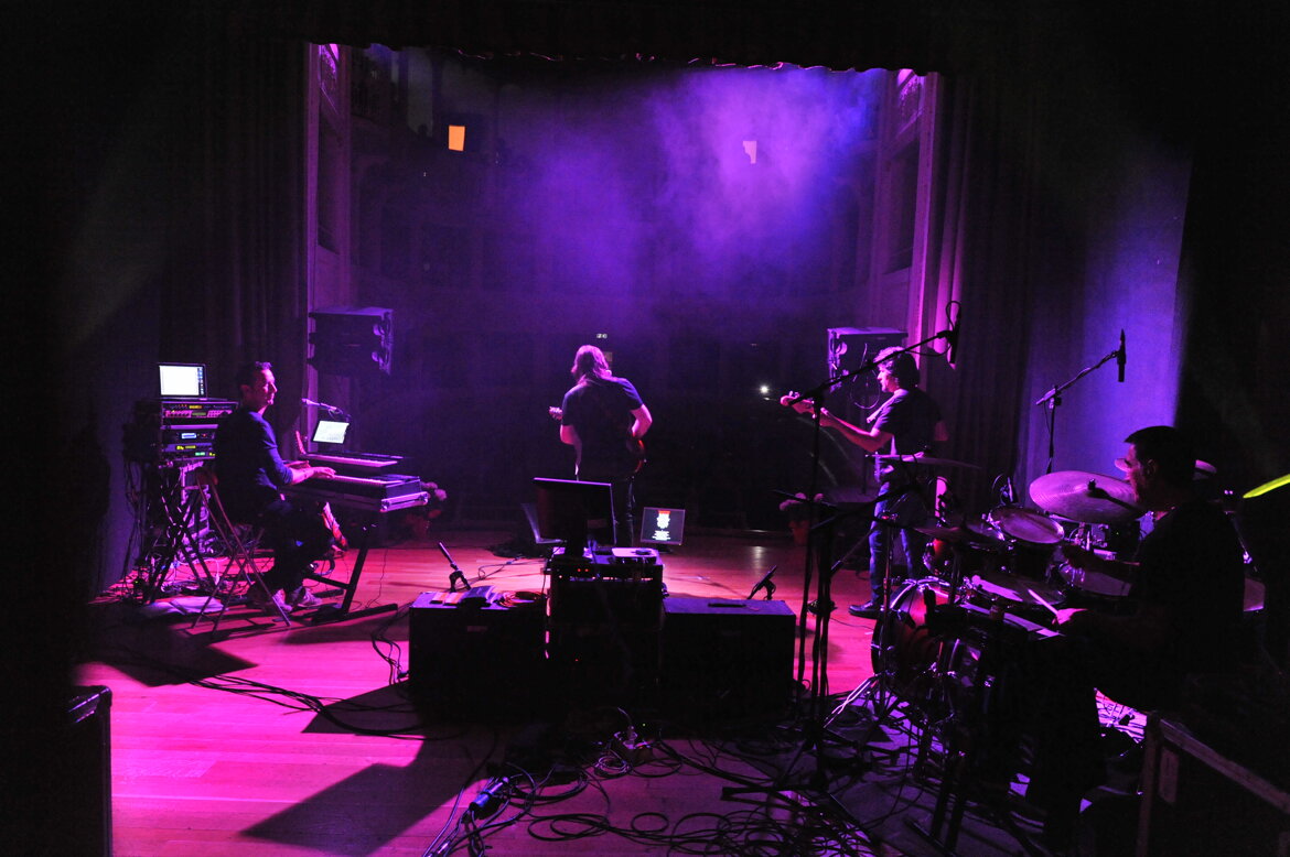 Teatro dell'Olivo Camaiore (LU) 2015Gianluca , Paul, Fabrizio, Luca