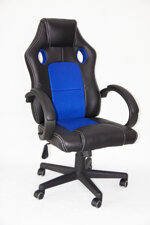 sedia-ufficio-ergonomica-gaming-racer-blu-gc053