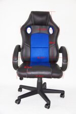sedia-ufficio-ergonomica-gaming-racer-blu-gc053