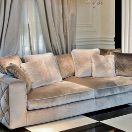 EQUIPE ROMBO Divano su misura ad angolo compoibile dormeuse