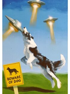 Beware of Dog 60x80