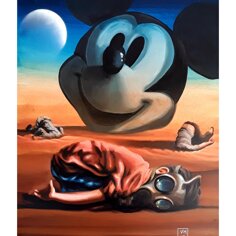 Aspettando la Vera Vita 80x100