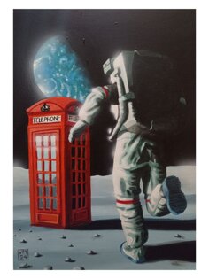 London Calling 50x70