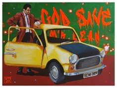 God Save Mr. Bean 80X60