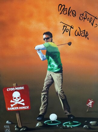 Make Sport, Not War 1 60X80