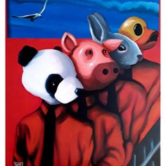 La Fabbrica degli Animali 80x100