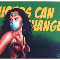 Contagio di Pensiero 2 100x80