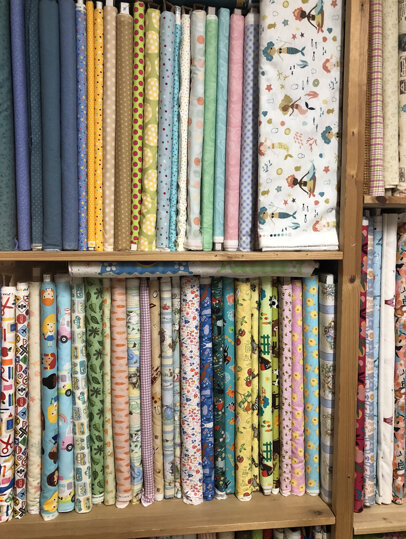 vasta scelta di tessuti puro cotone 100%