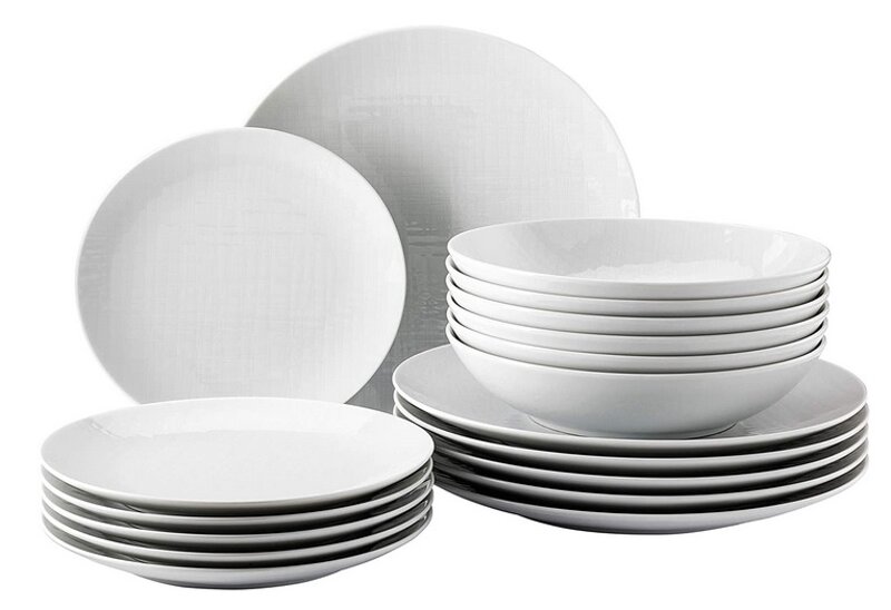 rosenthal-set-18-piatti-mesh-bianco