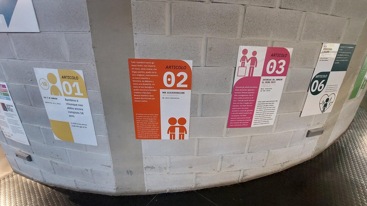 stampa Braille - mappa tattile - targa Braille