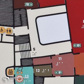 stampa Braille - mappa tattile - targa Braille