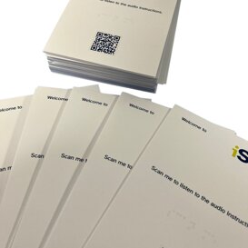 stampa Braille - mappa tattile - targa Braille