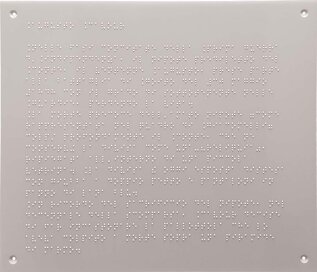 targhe Braille/targhe tattili targhe Braille/targhe tattili