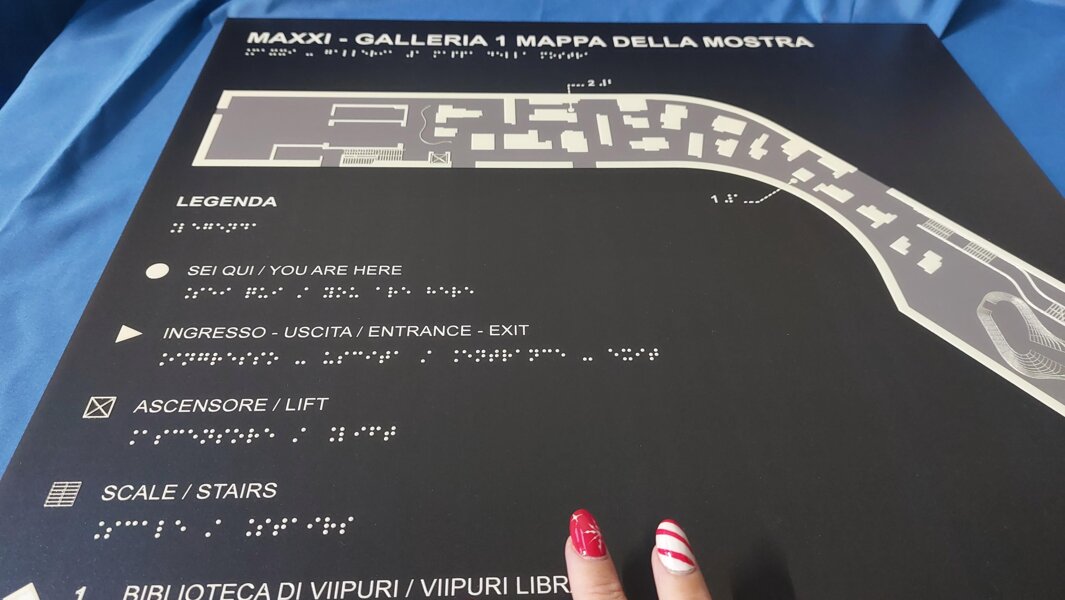 Mappa tattile Mappa tattile