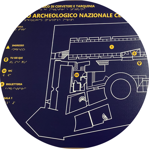 dettaglio mappa tattile