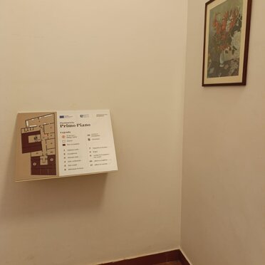 mappa tattile - targa Braille - stampa Braille Mappa tattile archivio di stato Grosseto