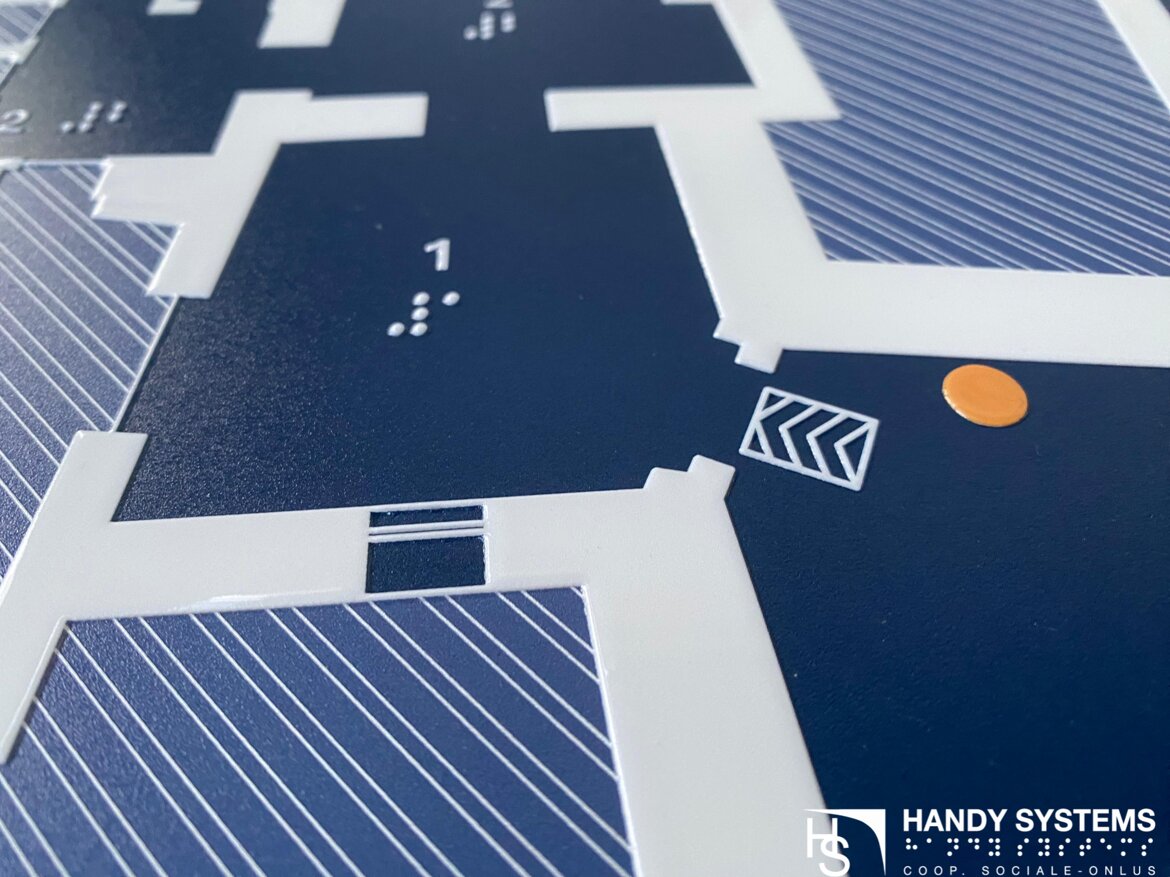 stampa Braille - mappa tattile - targa Braille stampa Braille - mappa tattile - targa Braille