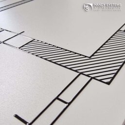 Stampa Braille-Targa tattile-Mappa tattile