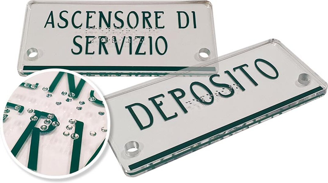 stampa Braille - mappa tattile - targa Braille - pannelli tattili stampa Braille - mappa tattile - targa Braille - pannelli tattili