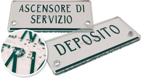 targhe Braille/targhe tattili targhe Braille/targhe tattili