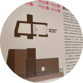 stampa Braille - mappa tattile - targa Braille Targa Braille