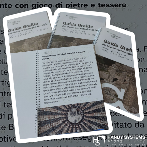 brochure tattile