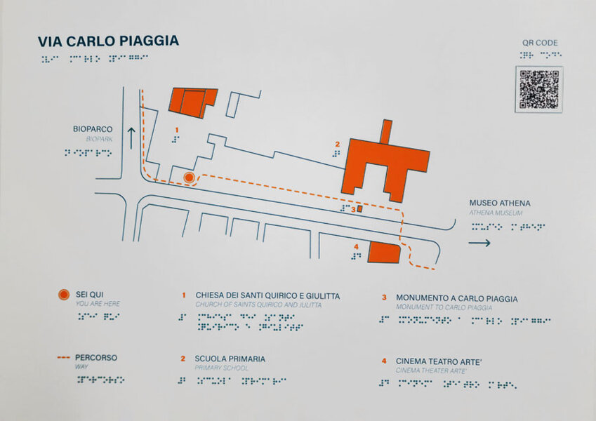 Mappa tattile Mappa tattile