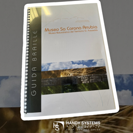 stampa Braille - mappa tattile - targa Braille brochure Braille