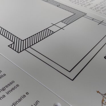 stampa Braille - mappa tattile - targa Braille Targa a rilievo tattile