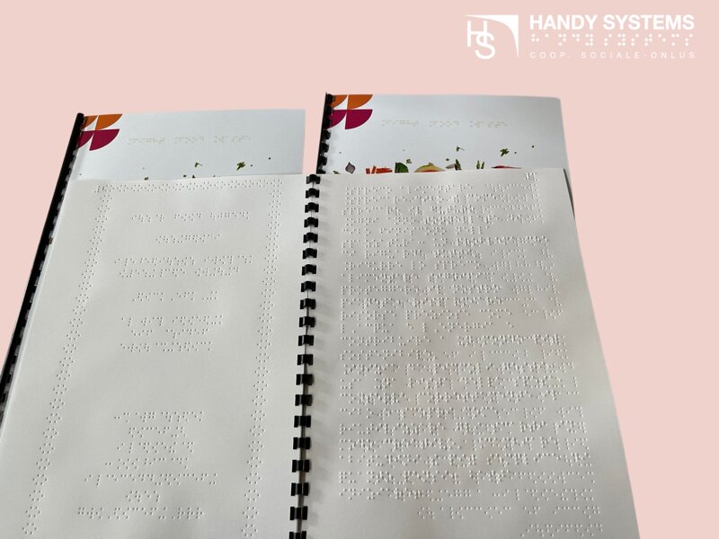 brochure in Braille brochure in Braille