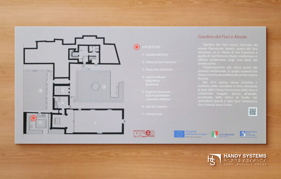 Targa tattile/targa Braille