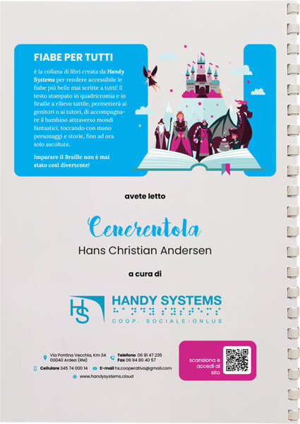 stampa Braille - libri tattili - libri Braille