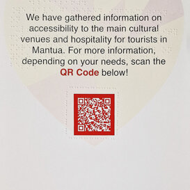 stampa Braille - mappa tattile - targa Braille