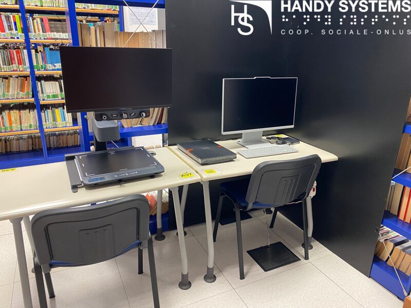 stampa Braille - mappa tattile - targa Braille