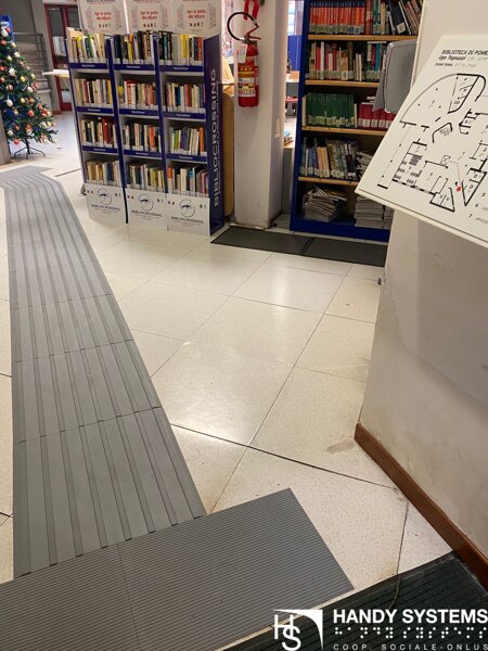 stampa Braille - mappa tattile - targa Braille