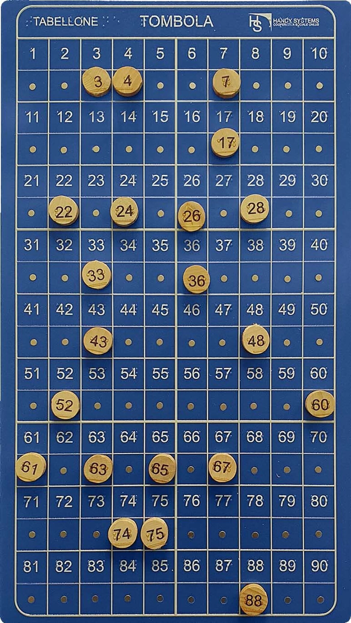 gioco tattile per non vedenti