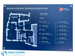 Stampa Braille-Targa tattile-Mappa tattile