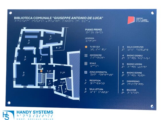 Mappa tattile Mappa tattile