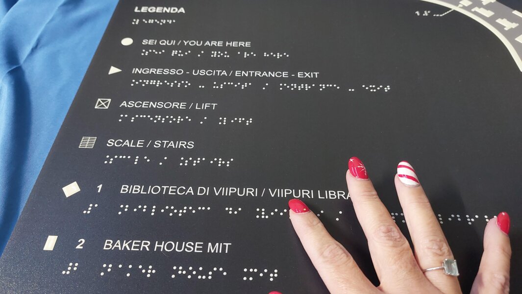 Mappa tattile Mappa tattile