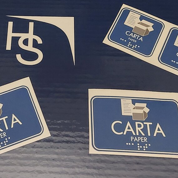 mappa tattile - targa Braille - stampa Braille etichette adesive tattili mappa tattile - targa Braille - stampa Braille etichette adesive tattili