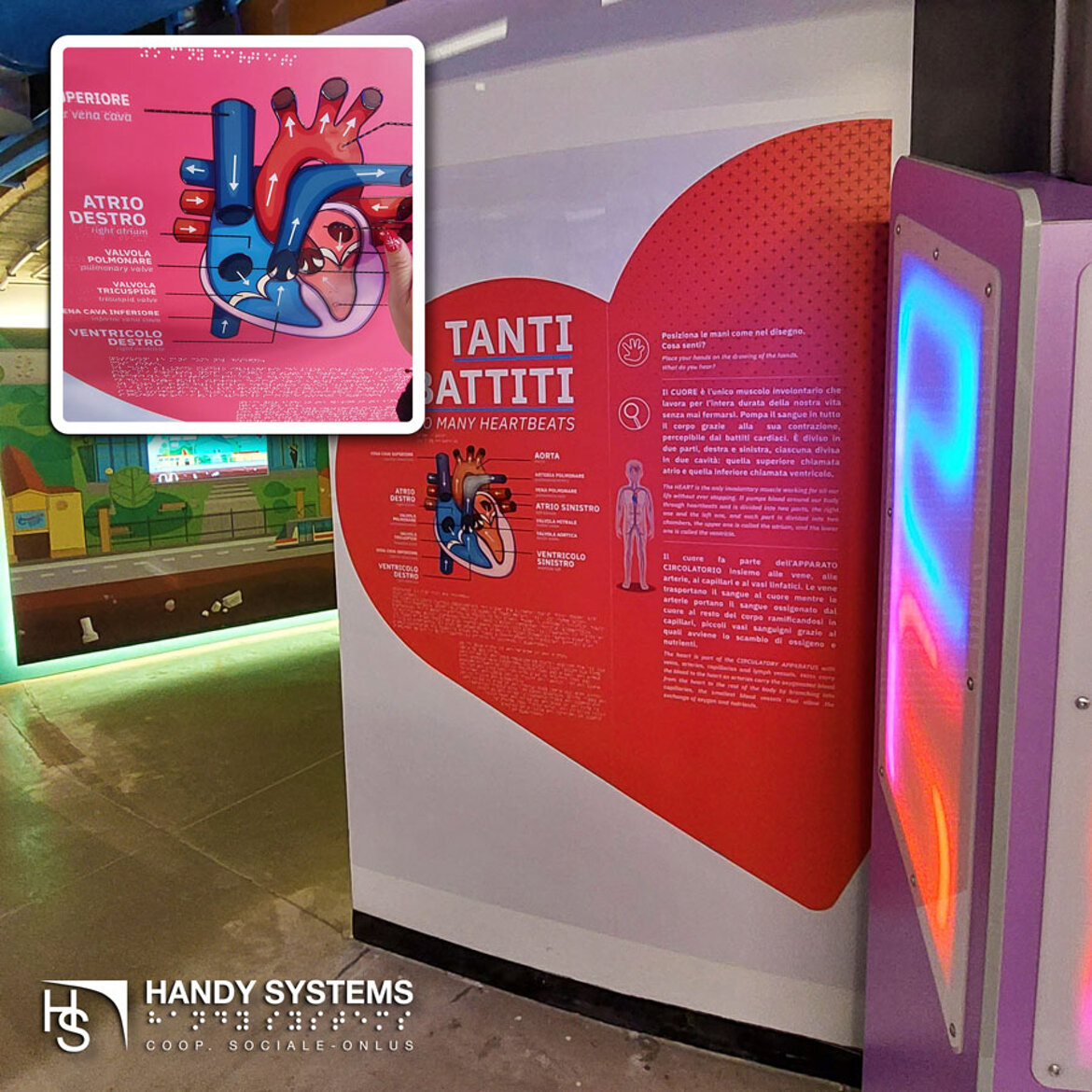 targa Braille grande formato